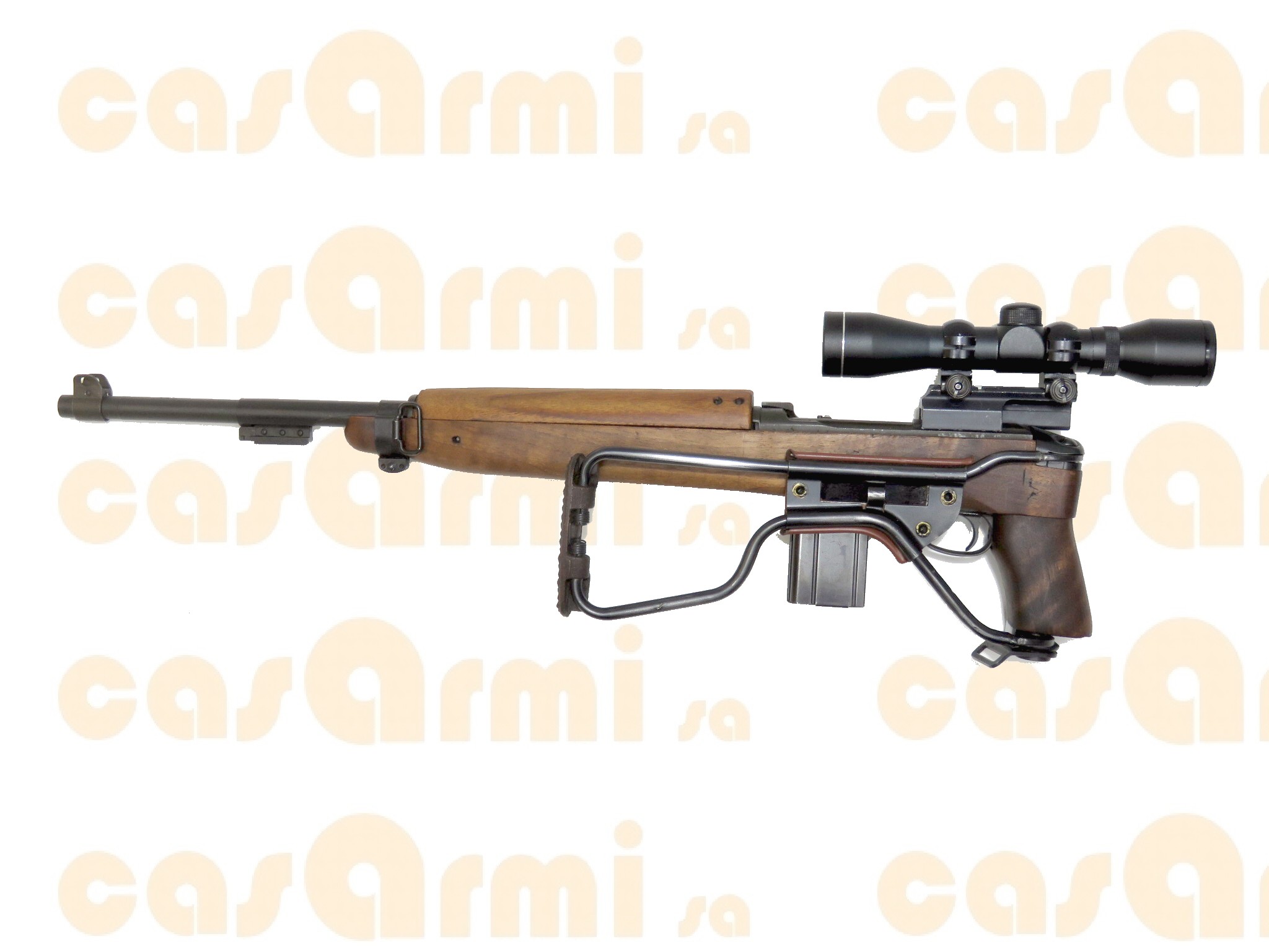 Winchester mod. M1, calcio pieghevole Para M1A1, ottica 4x32, con cinghia 30 Carbine M1